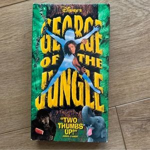Disneys George of the jungle VHS movie